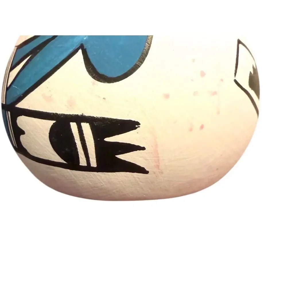 VINTAGE Native American Wedding Vase MEXICO Artist Signed 3316-44